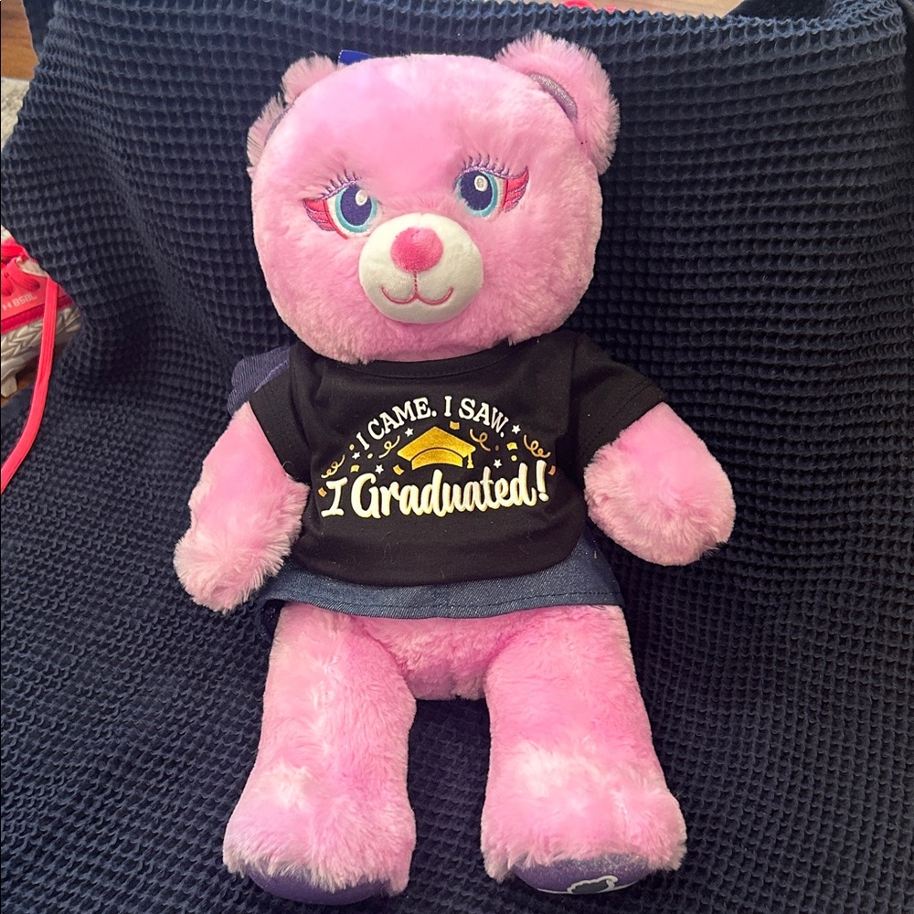 BUILD-A-BEAR fairy beary singing Graduation Bear